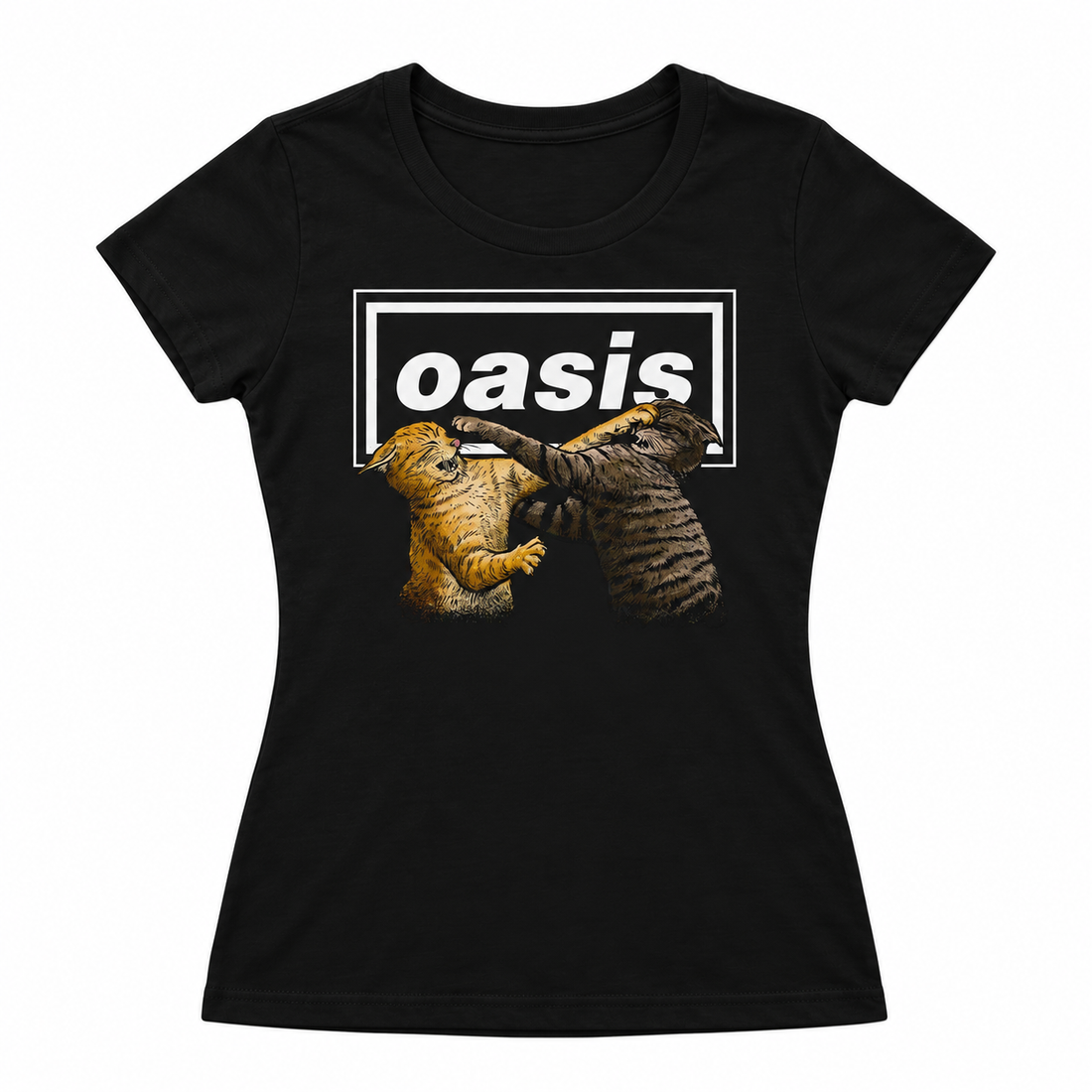 Gatitos Oasis - Playera DAMA