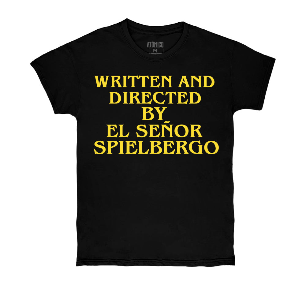 El Señor Spielbergo de @SimpsonitoMX - Playera CABALLERO