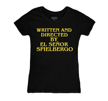 El Señor Spielbergo de @SimpsonitoMX - Playera DAMA