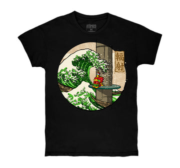 La Gran Ola Radioactiva de @SimpsonitoMX - Playera CABALLERO