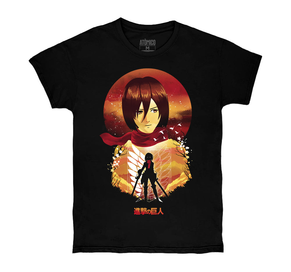 Mikasa Ukiyo - Playera CABALLERO Anime