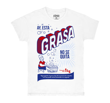 Ay esta grasa de @SimpsonitoMX - Playera CABALLERO