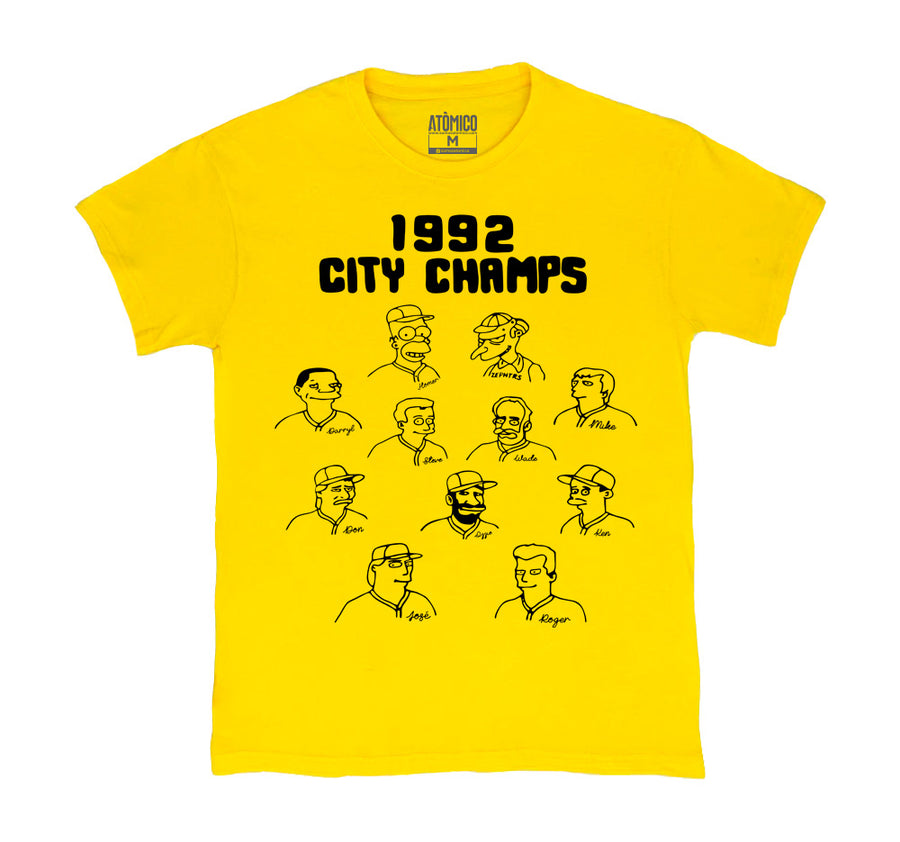 1992 Champs de @SimpsonitoMX - Playera CABALLERO