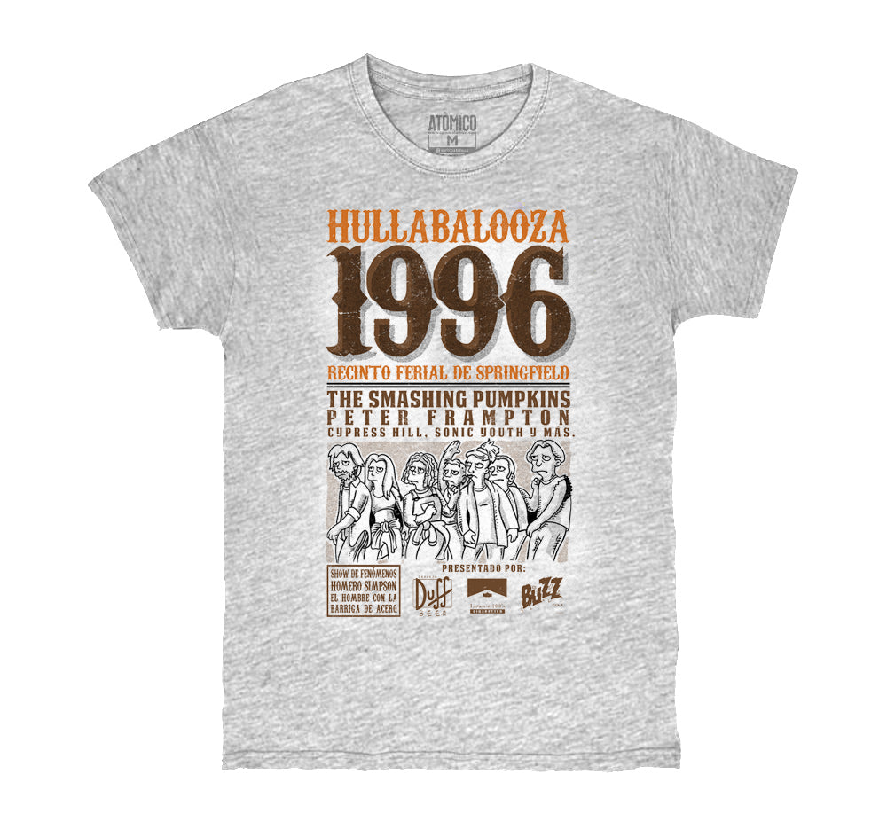 Hullabalooza 1996 @SimpsonitoMX - Playera CABALLERO