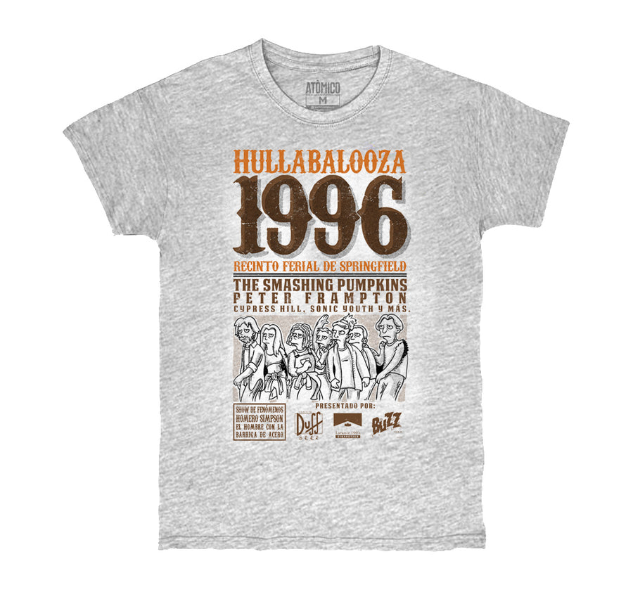 Hullabalooza 1996 @SimpsonitoMX - Playera CABALLERO