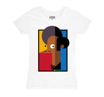 Apú Cubismo de @SimpsonitoMX - Playera DAMA