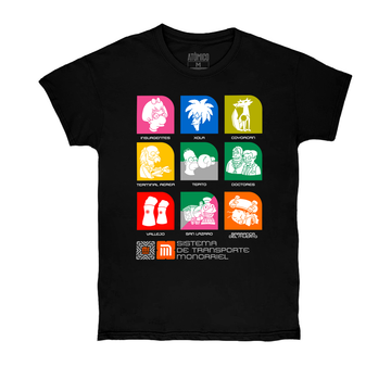 Monorriel de @SimpsonitoMX - Playera CABALLERO
