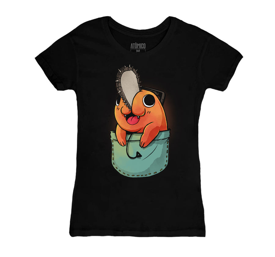 Pochita Pocket - Playera DAMA Anime