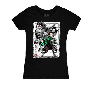 Tanjiro Chirashi - Playera DAMA Anime