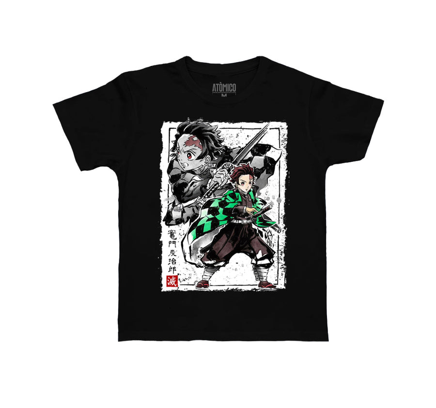 Tanjiro Chirashi - Playera NIÑO Anime