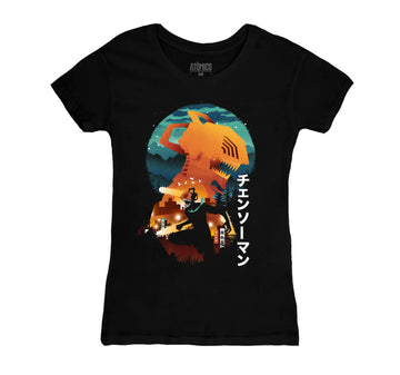 Chainsaw Man Ukiyo - Playera DAMA Anime