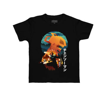 Chainsaw Man Ukiyo - Playera NIÑO Anime