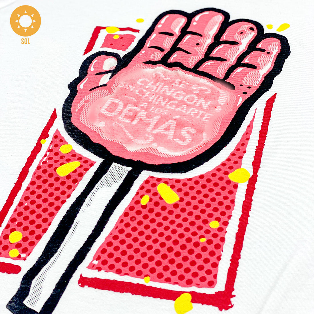 Paleta Manita FRASES ALEATORIAS - DAMA