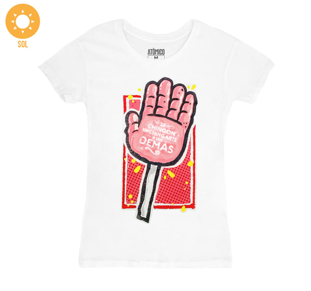 Paleta Manita FRASES ALEATORIAS - DAMA