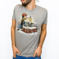 El Elote en la Piedra - Playera CABALLERO