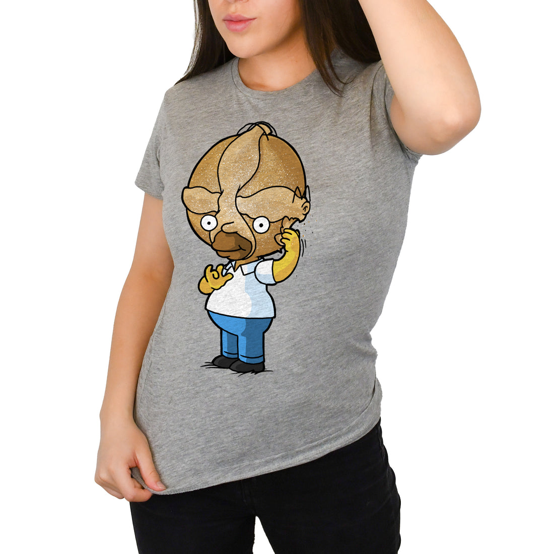Homero Pan de Muerto - Playera DAMA Día de Muertos
