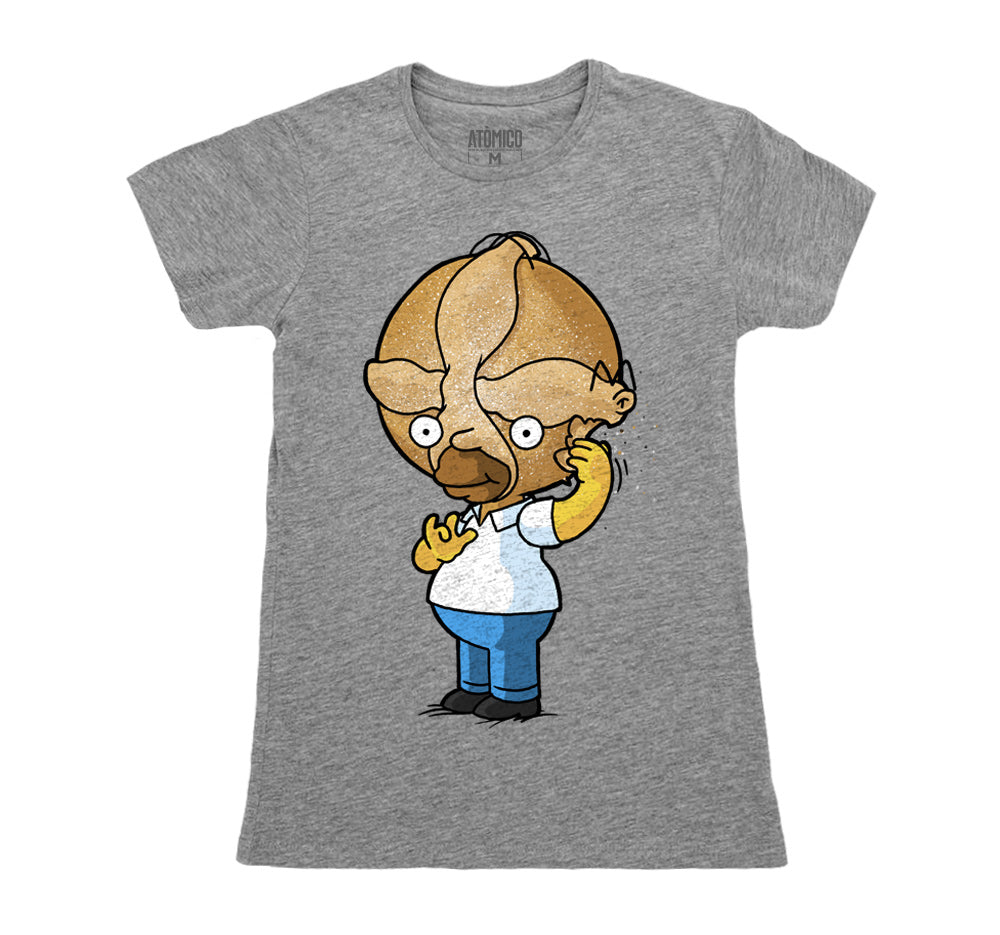 Homero Pan de Muerto - Playera DAMA Día de Muertos