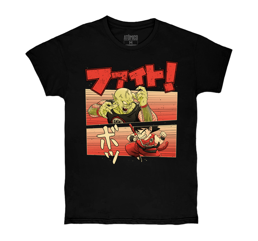 Fight Piccolo de @teesgeex - Playera CABALLERO Anime