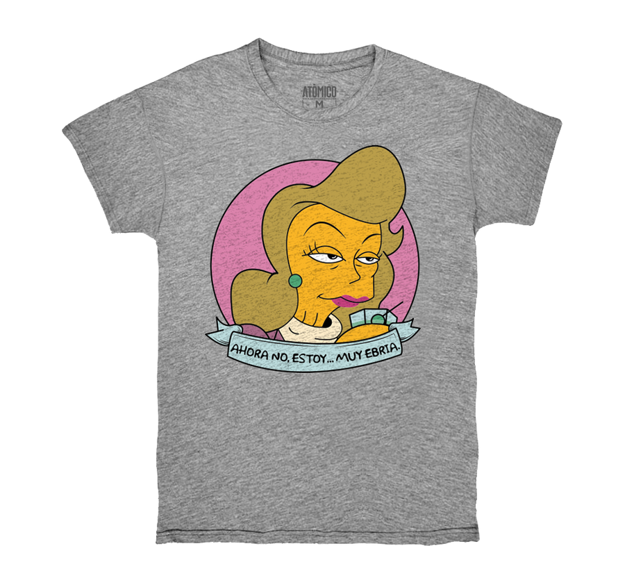 Estoy... Muy Ebria de @SimpsonitoMX - Playera CABALLERO