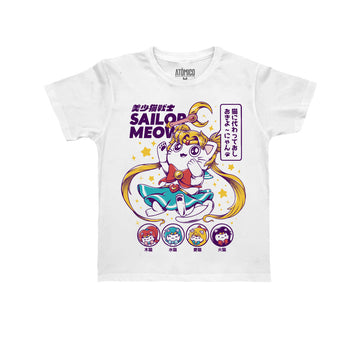 Sailor Meow - Playera NIÑO Anime