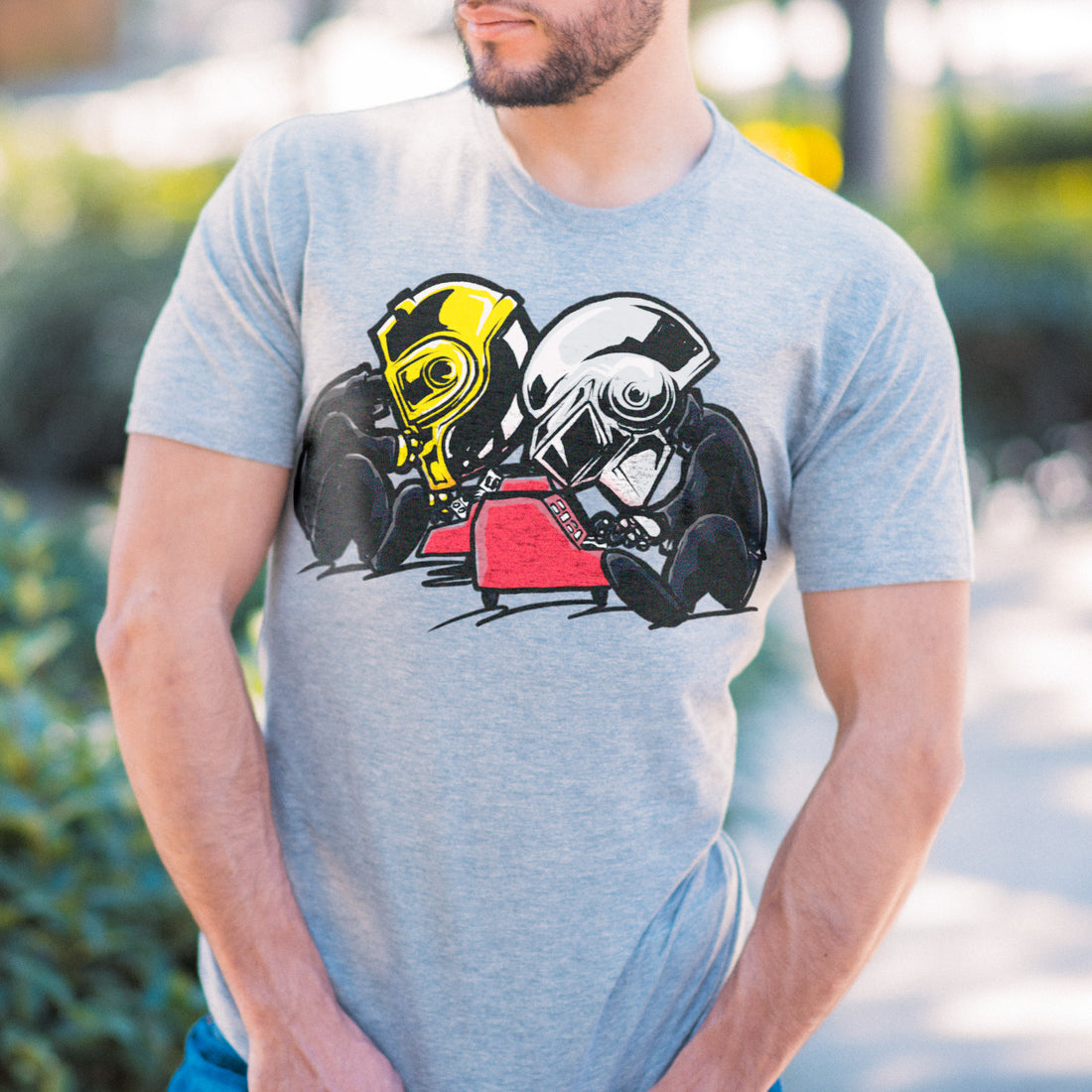 Daft Nuts - Playera CABALLERO