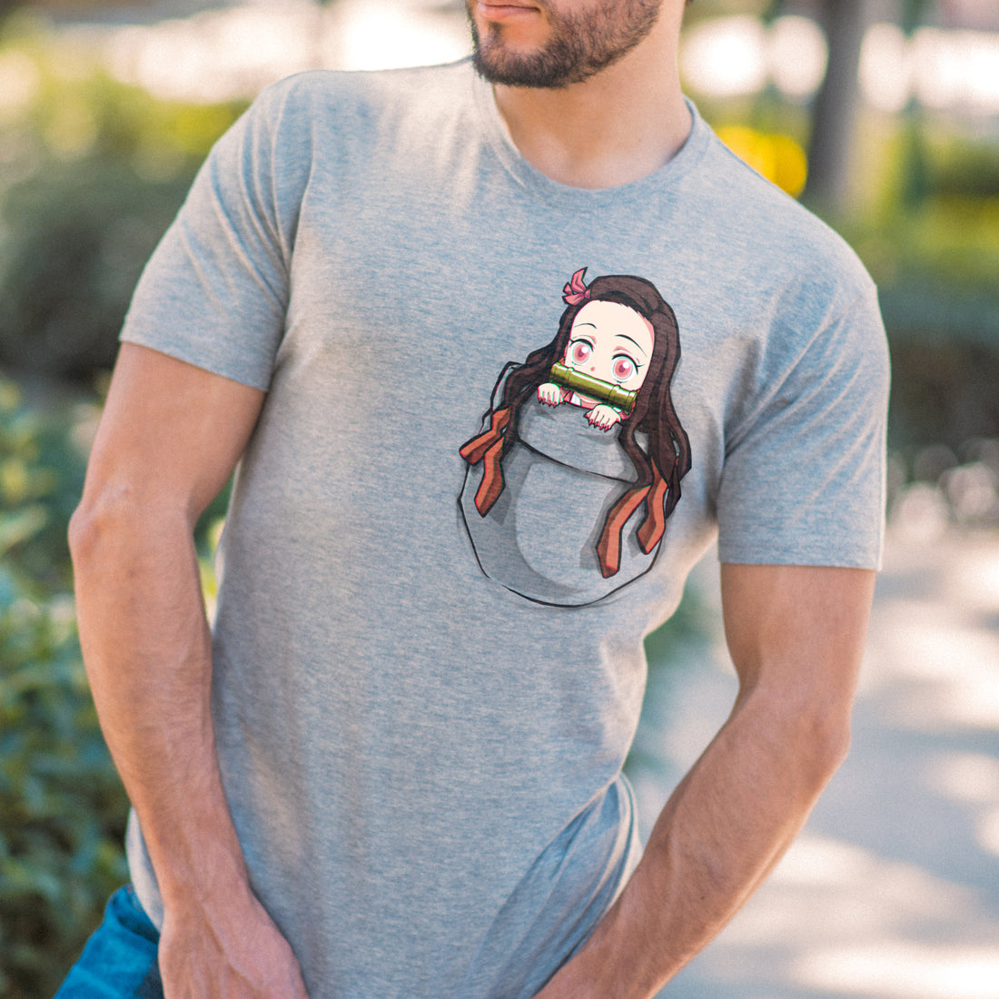 Pocket Demon - Playera CABALLERO Anime