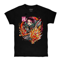 Flame Breathing - Playera CABALLERO Anime