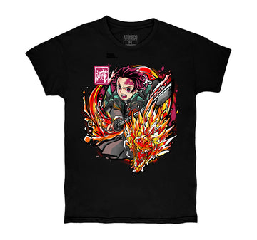 Flame Breathing - Playera CABALLERO Anime
