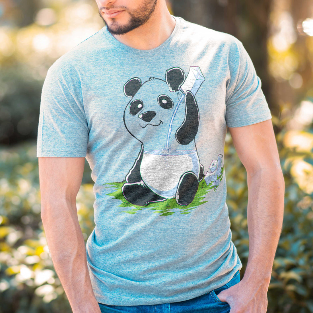 Panda - Playera CABALLERO