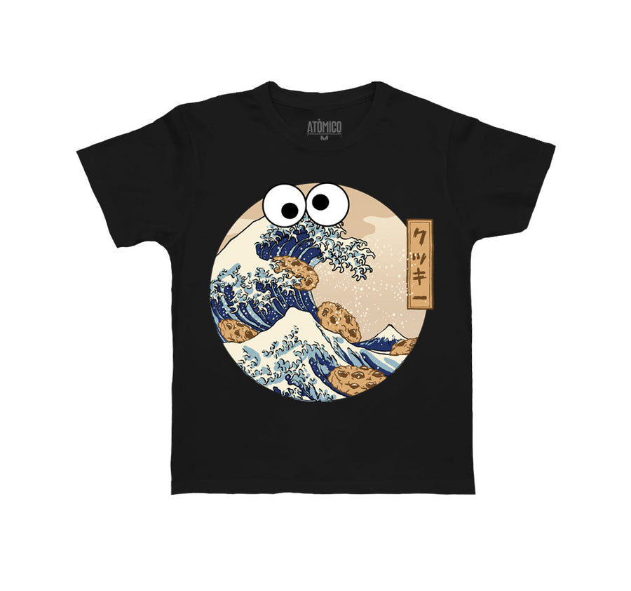Cookie Monster Wave - Playera NIÑO