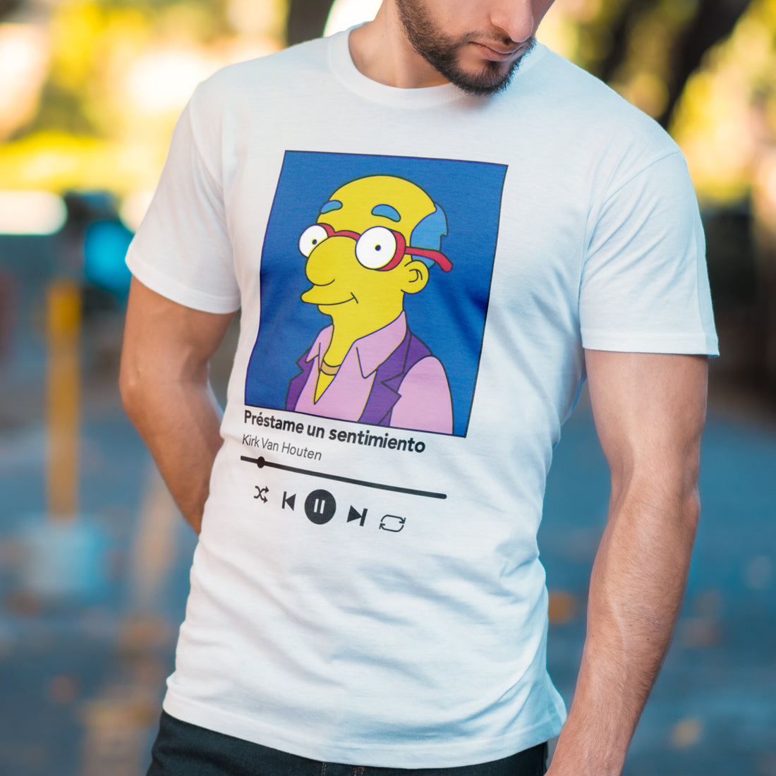 Préstame un Sentimiento de @SimpsonitoMX - Playera CABALLERO
