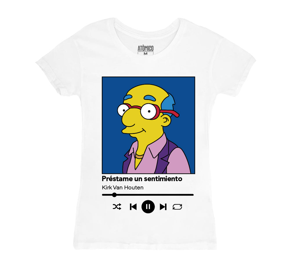 Préstame un Sentimiento de @SimpsonitoMX - Playera DAMA