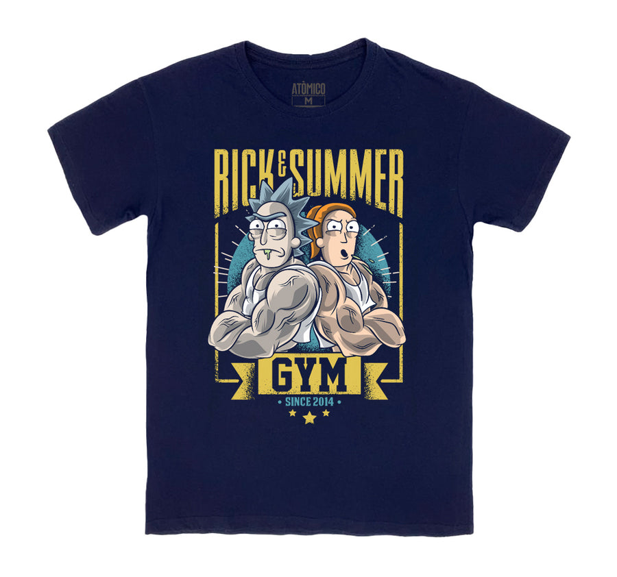 Rick & Summer Gym - Playera CABALLERO