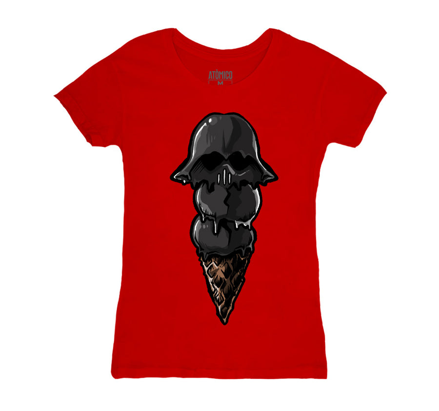 Helado Oscuro - Playera DAMA