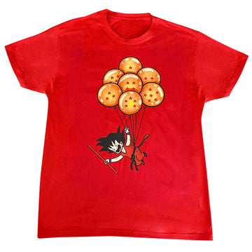 Goku Ballons - Playera CABALLERO Anime