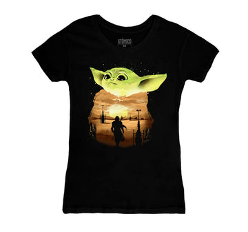 Mandalorian Sunshine - Playera DAMA