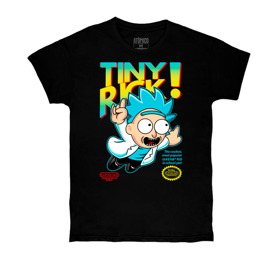 Tiny Rick - Playera CABALLERO