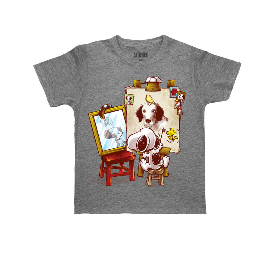 Triple Beagle Portrait - Playera NIÑO