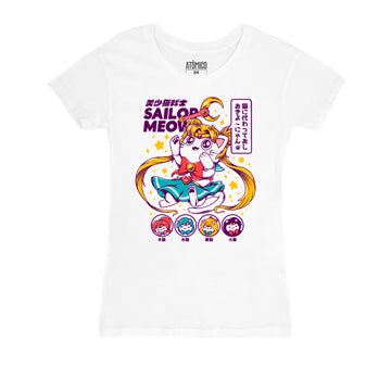 Sailor Meow - Playera DAMA Anime