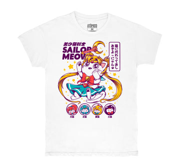 Sailor Meow - Playera CABALLERO Anime